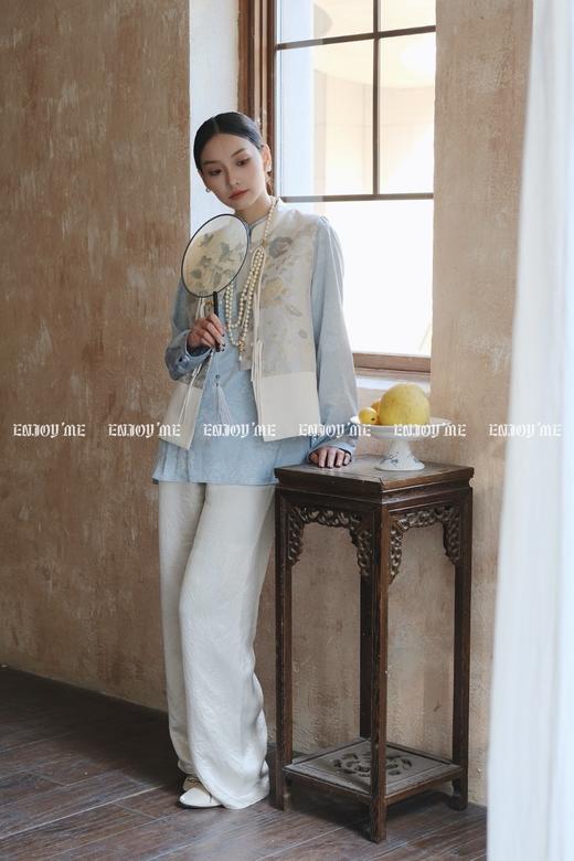 【门店同款】ENJOY春季手抓肌理纹直筒裤 161046675 商品图5