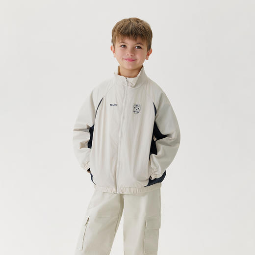 【三防】马克珍妮男童轻潮复古外套儿童夹克2025年春装新款250100 商品图1
