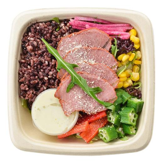 黑椒牛肉糙米沙拉300g 商品图2