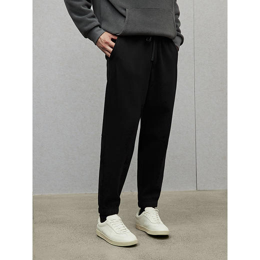 GXG男装 微肌理束脚运动裤通勤卫裤男士宽松休闲裤 
 冬季热卖 商品图3