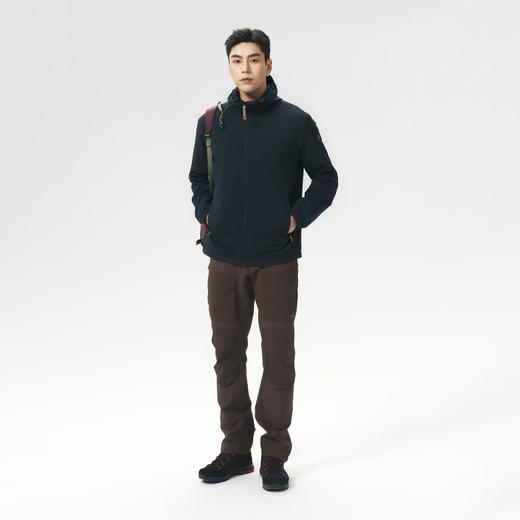 北极狐 男士户外轻量防风软壳外套 2025徒步防泼水夹克082511107 商品图2