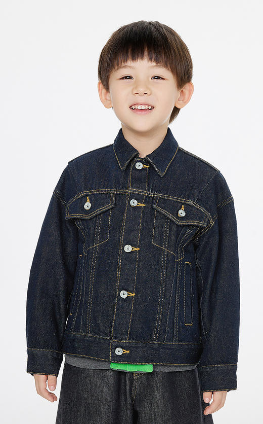 jnby   25年春款  牛仔夹克  1P2611140 商品图3
