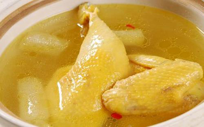 土鸡汤（半只）