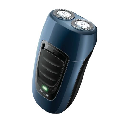 3947265407190 飞利浦PHILIPS PQ190双刀头无线充电差旅便携配收纳袋剃须刀电动男士 商品图0