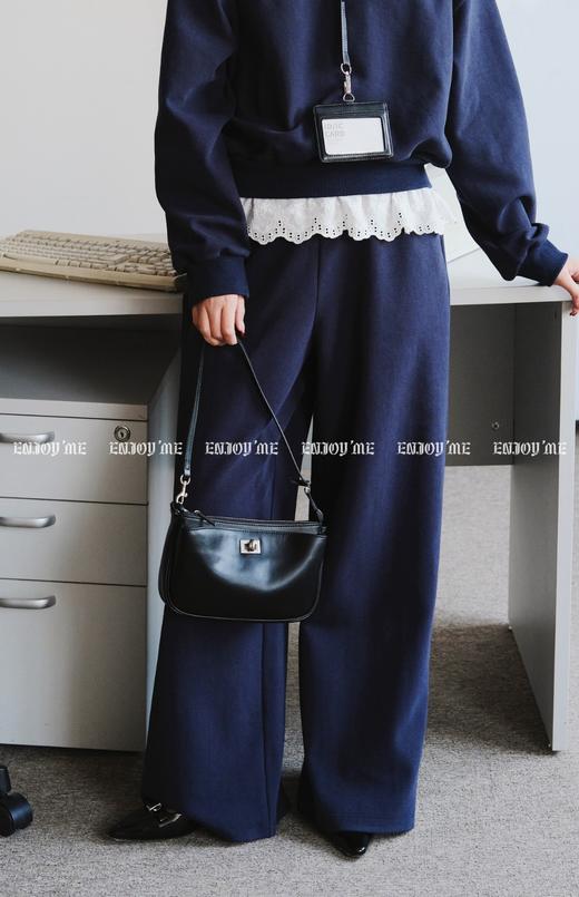 【门店同款】ENJOY春季盐貌似糖斜肩蕾丝拼接套装 160944334 商品图4