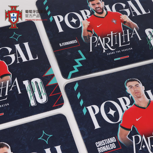 【官方正版】葡萄牙国家队 | 球员鼠标垫足球迷电竞防滑垫C罗 商品图1