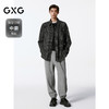 GXG男装 黑格小香风休闲长袖衬衫外套男士24年秋季热卖G24X033041 商品缩略图1