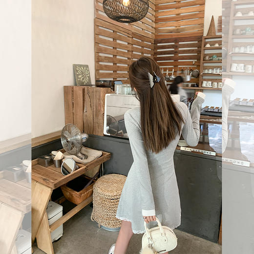 <曾小咸推荐>现货秒杀！卖完不补 ！微信粉丝打折价！！假两件蕾丝连衣裙 日常159.99/件 立减70 秒杀89.99/件！！ 商品图4