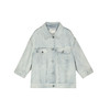 谜底牛仔短款外套女2025春季新品复古风浅色水洗棉夹克251MW0051 商品缩略图4