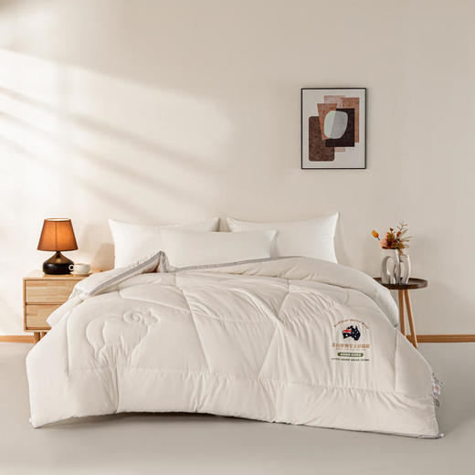 多喜爱 美眠康 暖意绒绒大豆澳毛二合一冬被 商品图0