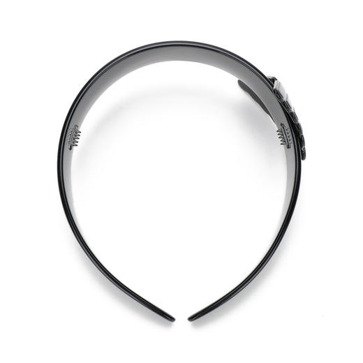 8050941179138 EMPORIO ARMANI 简约纯色LOGO装饰设计运动风户外头带发箍 商品图3