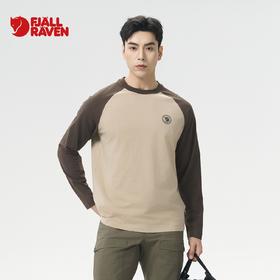 北极狐 男士户外休闲衣保暖运动长袖T恤 2025新款打底衫012511014