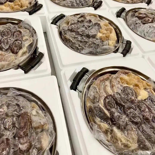 融五福  聚宝盆大盆菜 十参十鲍年夜饭海参花胶鲍鱼滋补佳品山珍海味加热即食香味浓郁 商品图8