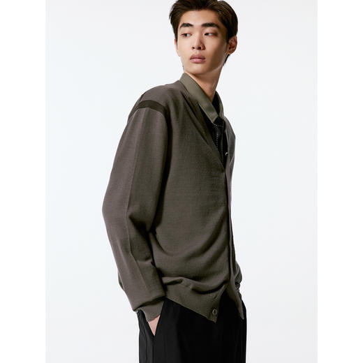 GXG男装 可机洗毛衫插肩袖针织衫毛衣 秋季热卖G24X303003 商品图4