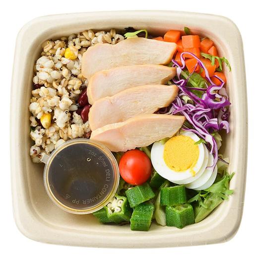 烟熏鸡胸肉杂粮沙拉 320g/份 商品图3