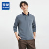 【含桑蚕丝莫代尔】罗蒙男士polo衫男长袖商务男装中老年爸爸装t恤男 商品缩略图0