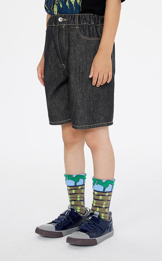 jnby   25年春款  中筒袜  6P1N13350 商品图4