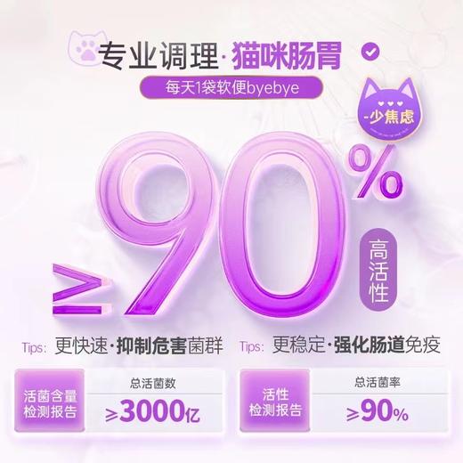 【买就送秘鲁小鱼颗粒*2袋】G6益生菌粉剂(猫用)1g*10袋 商品图1