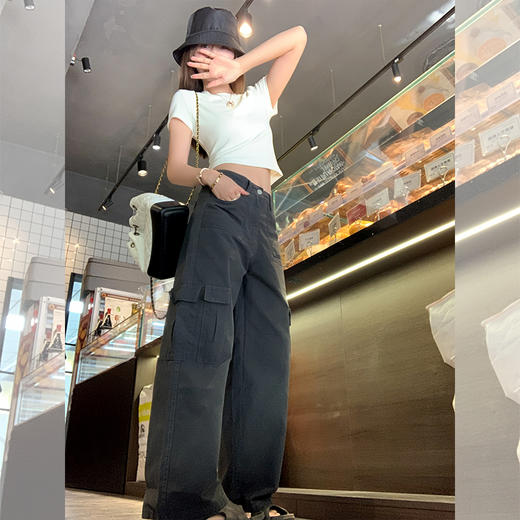 <曾小咸推荐>现货秒杀！最后一波 ！！ 2色休闲工装裤 日常199.99 立减110 秒杀89.99！ 商品图4