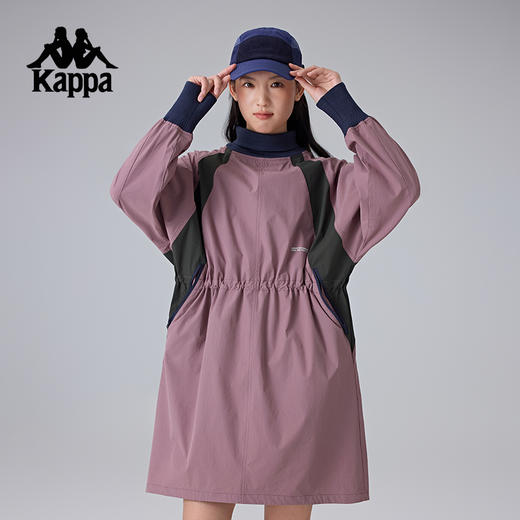 Kappa卡帕背靠背2025新款运动连衣裙女户外弹力半身裙防泼水裙子KPDJAQL81 商品图1