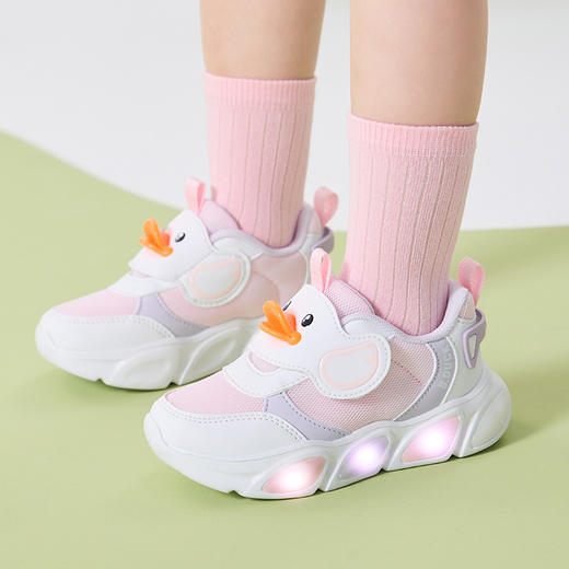 B.Duck小黄鸭童鞋春秋儿童运动鞋24-30 B1686868 商品图0