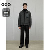 【夹棉】GXG男装 pu皮口袋小香风夹克男加厚通勤外套 24冬季热卖 商品缩略图1