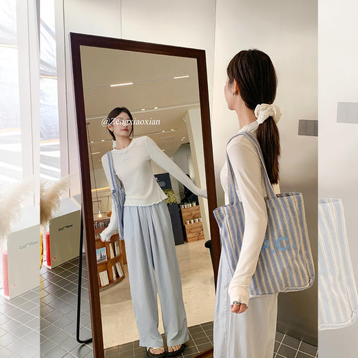 <曾小咸推荐> 蝴蝶结绣花T恤 日常119.99/件 立减60 秒杀59.99/件！！ 商品图7