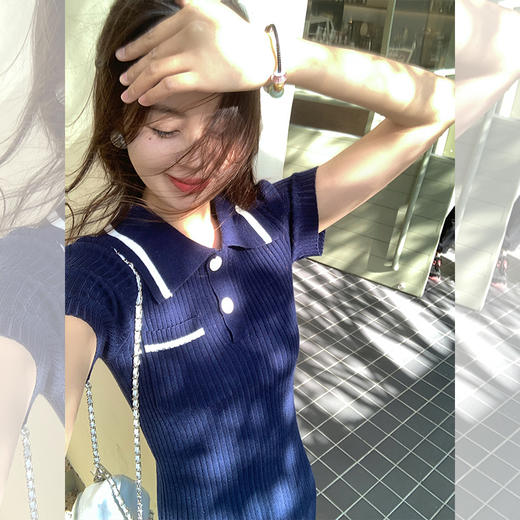 【169元任选2件】最后一波现货！学院风针织连衣裙 商品图3
