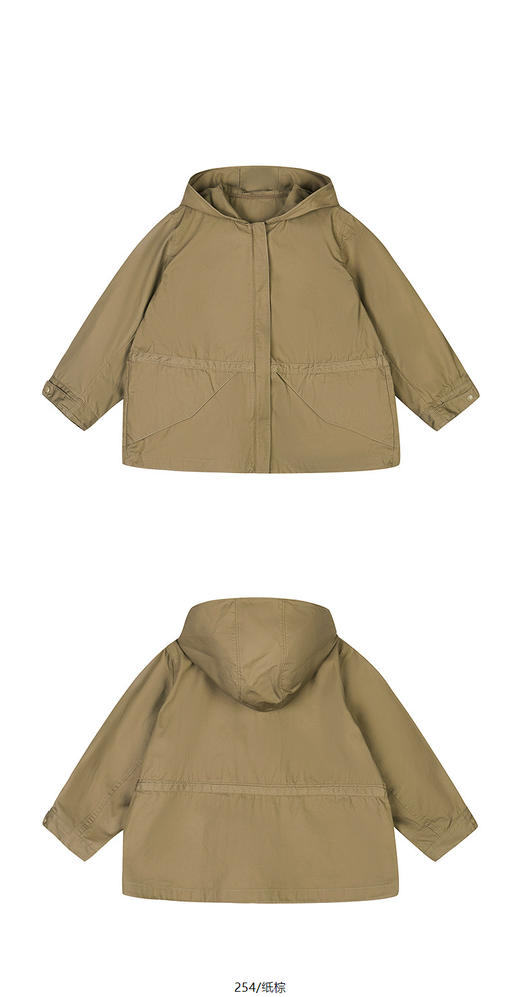 jnby  25年春款  中长款风衣   1P1911880 商品图6