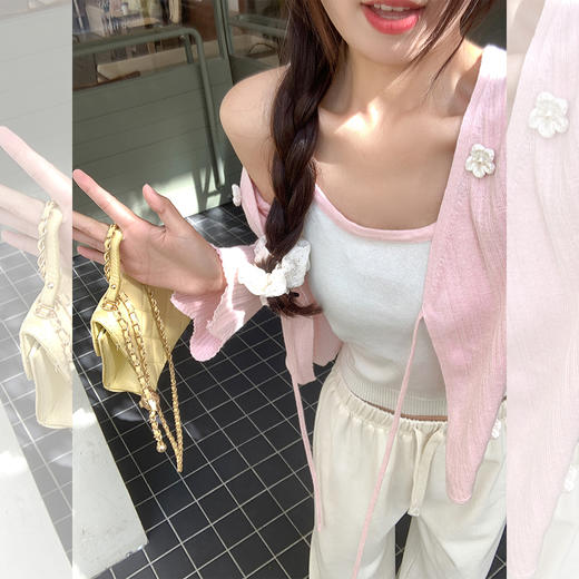 【110元任选3件】现货秒杀！卖完不补 ！微信补 微信粉丝打折价 杏色背心 商品图1