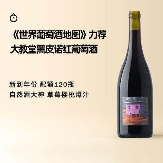 企鹅市集|澳大利亚澳洲 威廉唐尼酒庄 大教堂黑皮诺干红葡萄酒 2024 商品图0