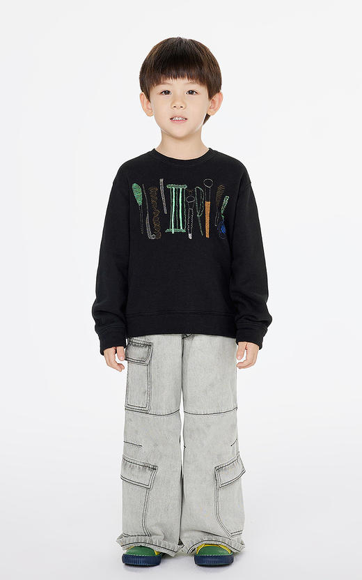 jnby   25年春款  套头卫衣   1P2411590 商品图0