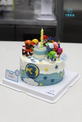 汪汪队蛋糕