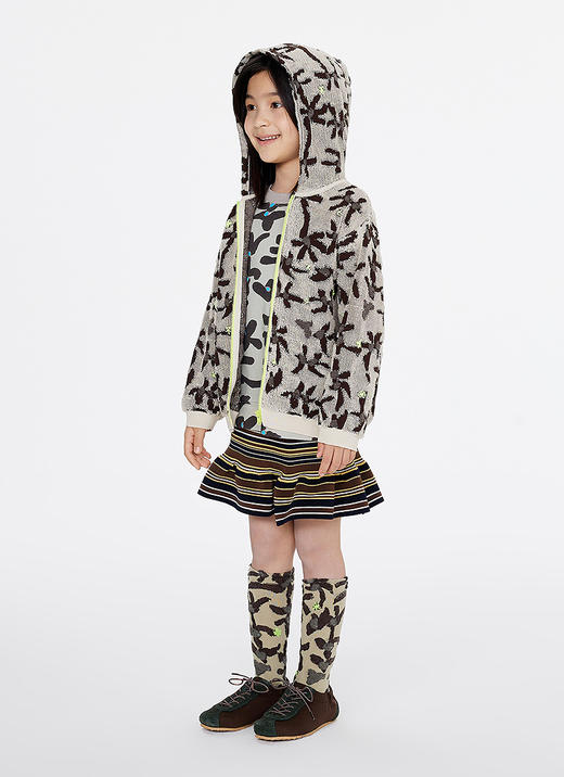 jnby  25年春款  短款开襟毛衫 1P2312920 商品图4