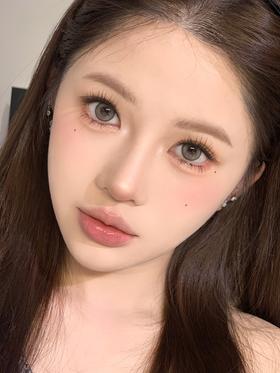 AROMI 年抛 冷冷茶灰 直径14.2mm着色13.2mm