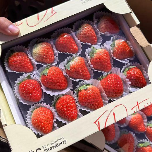 丹东红颜草莓11-15头（线下自提） 商品图4