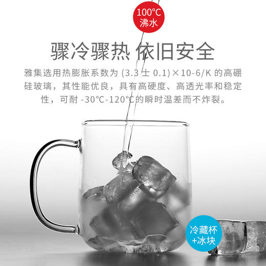 雅集玻璃杯悠觉杯400ml贴花（ENJOY LIFE） 商品图1
