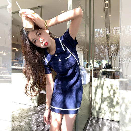 【169元任选2件】最后一波现货！学院风针织连衣裙 商品图1