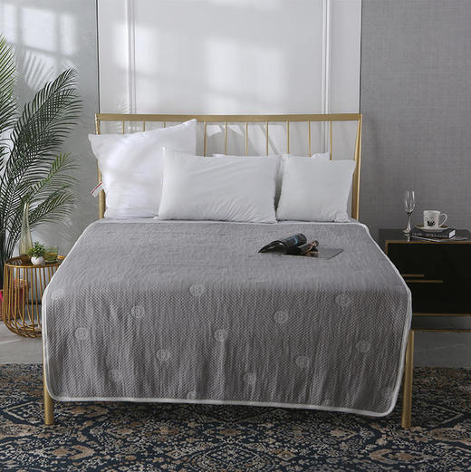 美眠康双面冷暖两用盖毯（灰） 商品图0