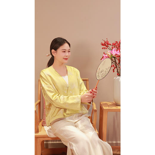 缃叶•新中式外套（25705001-缃叶-设计师） 商品图2