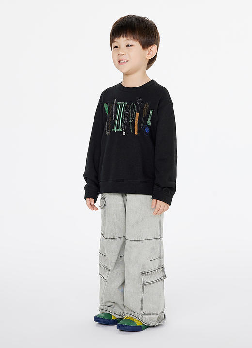 jnby   25年春款  套头卫衣   1P2411590 商品图6