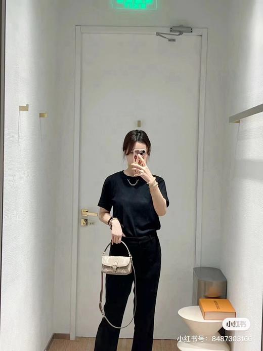 D012130手提斜挎Diane大象灰法棍迷你包 商品图4