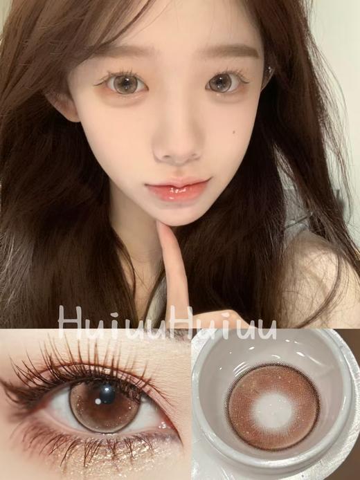 【半年抛大直径】OCEAN GIRL- 土星光环棕-14.5mm【半年抛0-800度 无525/575 】 商品图0