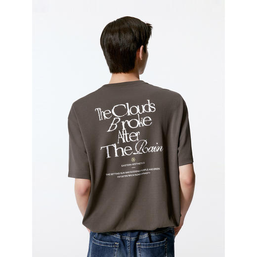 GXG男装 多色撞色点缀时尚圆领短袖T恤男士   秋季热卖G24X443115 商品图2