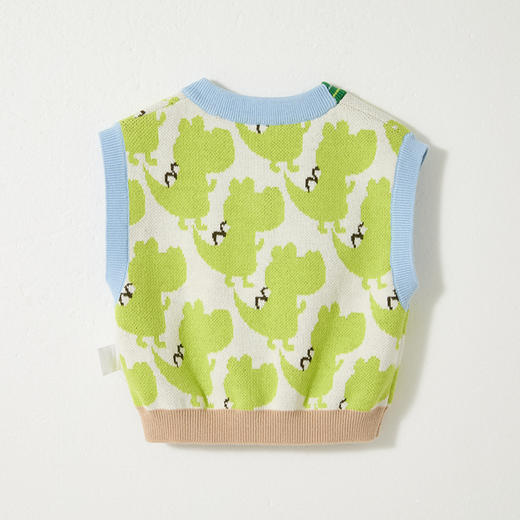 Cucutas男幼童背心CY25SPW504绿白色调（90#-120#） 商品图10