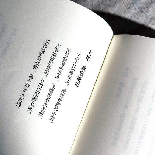 繁露映春晖 斯阳 古体诗 格律诗 词牌 乡愁乡情 商品图10