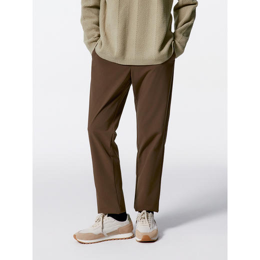 GXG男装 双色四面弹小脚西裤休闲裤男 24年秋G24X023041 商品图4