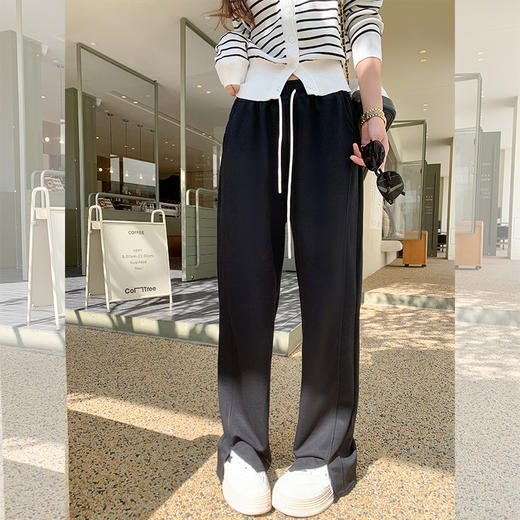 <曾小咸推荐> 4色开叉休闲裤 商品图0