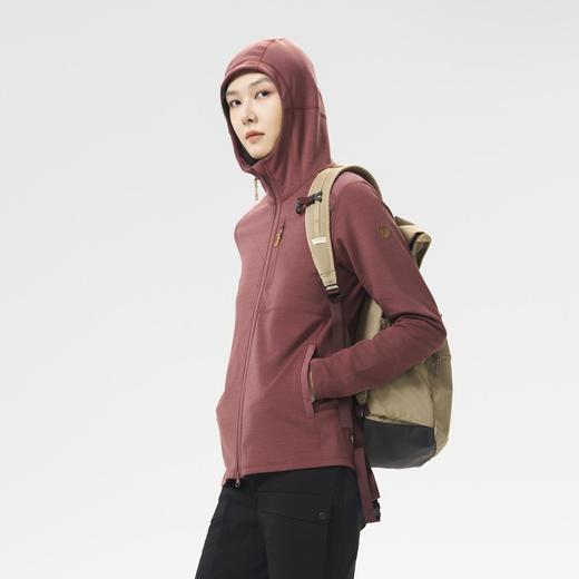 北极狐 女士G1000抓绒衣 2025徒步连帽衫 户外运动保暖外套86990 商品图1