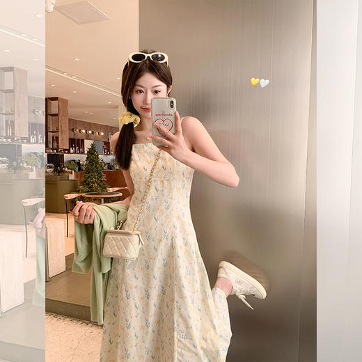 <曾小咸推荐> 吊带碎花连衣裙 商品图4